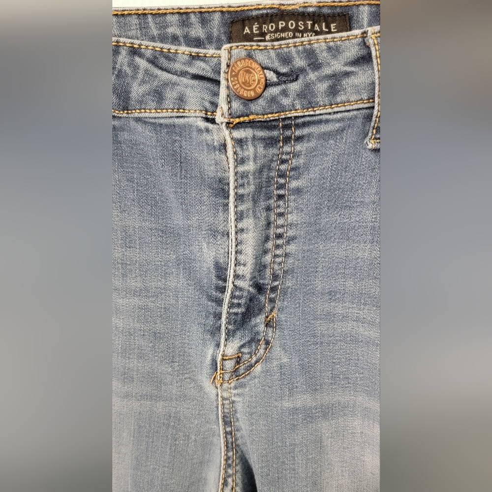 Aeropostale Designed In NYC High Waisted Ankle Jegging Size 12R - Picture 6 of 12